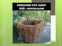 Cara buat pot bunga dari sabut kelapa. Discoun 0819 1504 4088 Jual Membuat Pot Sabut Kelapa Pot Bunga Sabut Kelapa Jakarta Barat By Rifan Rustanda1 Medium
