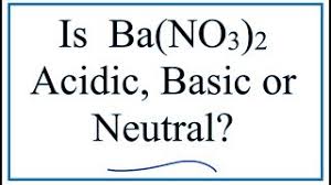 The lewis structure of a compound can be generated by trial and error. Is Ba No3 2 Acidic Basic Or Neutral Dissolved In Water Youtube