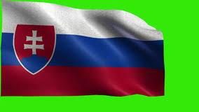Die flagge slowakeis wurde 1992 eingeführt. Slowakische Republik Flagge Von Slowakei Schleife Stock Footage Video Von Wiederholung Hintergrund 42872830