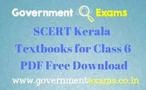 Scert Kerala Textbooks For Class 6 Pdf English Malayalam Medium
