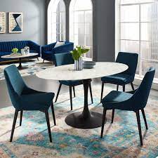 Modway lippa 78 oval artificial marble dining table. Modway Lippa 60 Oval Artificial Marble Dining Table In 2021 Oval Table Dining Dining Table Marble Marble Dining