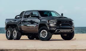 These were not production line trucks. The Warlord 6x6 Conversion For The Dodge Ram 1500 Trx Revealed