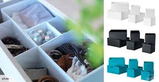Ikea Skubb Box Set Of 6 Opbergdoosjes Ladekast Ikea
