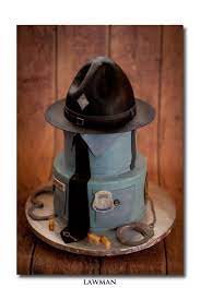 Graduation Graduation Cake From State Police Academy All Buttercream With Fondant Accents A Graduation Cakes Police Graduation Gifts Bachelorette Party Cake