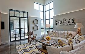 A coffee table or bar cabinet makes a statement. Chevron Pattern Ideas For Living Rooms Rugs Drapes And Accent Pillows