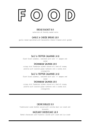 Customizable Restaurant Menu Templates Easil Easil Menu Layout Restaurant Menu Template Cafe Menu Design