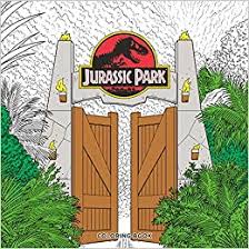 The story is much like the film, easy to follow and full of dinosaur action and thrills. Jurassic Park Adult Coloring Book Universal Studios Amazon De Bucher
