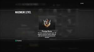 Black ops 4 is the first game in the call of duty franchise to not feature a traditional campaign mode. Black Ops Ii 2 Prestige Mod Level 55 Master Prestige With Infections By Luckyxjimmy