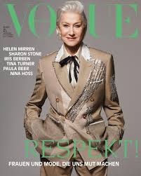 Iris is directly derived from the greek word iris, meaning “rainbow.”in greek mythology, iris was the goddess of the rainbow, a messenger for zeus and hera who rode the rainbow as a multicolored bridge from heaven to earth. Vogue Germany May 2020 Helen Mirren Sharon Stone Iris Berben Thefashionspot