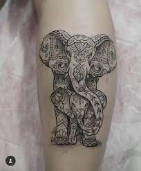 Waaauuuww Waaauuuww Rosetattooideas Tattooideasformoms Waaauuuww Elephant Tattoo Small Sleeve Tattoos For Women Thigh Tattoos Women