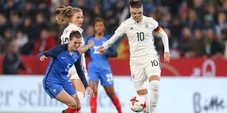 Retrouvez tous les scores de football en live des matchs allemands. Foot Feminin Fin De Series Pour Les Bleues Giflees Par L Allemagne 4 0