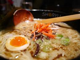 Mirin is sweet rice wine and dashi is traditional japanese soup stock (make from kelp or shiitake). Shoryu Ooddles Of Noodles The Burp Blog