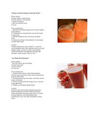 Makanan tinggi kalium lainnya yang cocok untuk penurun darah tinggi yaitu tomat. Jus Segar Pdf