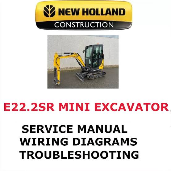 New Holland E22.2SR Mini Excavator
