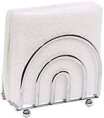 Women girls floral sanitary bag holder napkin towel organizer 1. Home Basics Paper Napkin Holder Freestanding Tissue Dispenser For Kitchen Countertops Dining Picnic Table Indoor Outdoor Use Durable Storage And Organization Option Chrome Buy Online At Best Price In Uae Amazon Ae