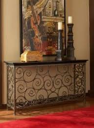 Metal Sofa Table With Glass Top Wrought Iron Console Table Wrought Iron Decor Wrought Iron Furniture