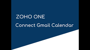 How To Connect Gmail Calendar To Zoho Crm Youtube
