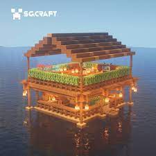 #minecraft#house#tutorial#modern#on the water#water mab juns ( minecraft architecture builder) business email : 3 554 Likes 20 Comments Minecraft Guide Mcraftguide On Instagram Survival House On Wa Minecraft Houses Survival Minecraft Blueprints Amazing Minecraft