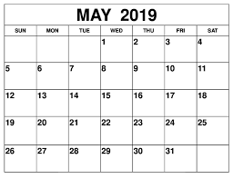 Printable May 2019 Calendar Editable Editable Calendar Printable Calendar July Calendar Printables