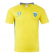 Artem dovbyk was ukraine's hero at hampden park last night with a dramatic late winner to sink sweden.but his wild goal celebration left twitter users. Ukraine 2021 Polyester T Shirt Yellow Kids Uksoccershop