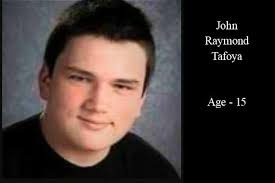 Handsome John Raymond, you are loved and missed every day and especially  today. We send warm hugs to this precious boy's father, Tom, and to all of  his family and friends as