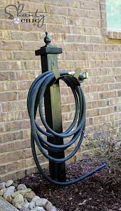 May 06, 2020 · diy garden tool storage rack getting clunky landscaping power tools off the floor and onto the wall is important for safety and for keeping the tools in good working order. Hose Holder For The Garden Diy Shanty 2 Chic