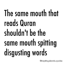 Muslims Should Not Curse Or Say Bad Words Islamicbehaviour Islam Islamic Inspirational Quotes Islamic Quotes Quran Quotes