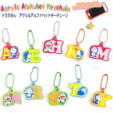 楽天市場 ドラえもん アクリルアルファベットキーチェーン キラメタリックカラーでかわいい スマホや携帯電話 カバンなどにつけてね グリーンパブリックストア キーチェーン ドラえもん 可愛い文字