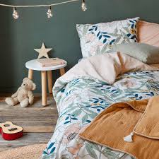 Dreamea housse de couette 140x200 + 1 taie d'oreiller 65x65 fee imprimé. Housse De Couette 140x200cm Et Une Taie D Oreiller Arbousier 140x200 Cm Housse De Couette Enfant Alinea