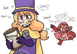 Pin By Josh On Vg Hub A Hat In Time A Hat In Time Fanart A Hat In Time Memes
