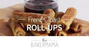 Cut cinnamon rolls into bite size pieces & spread evenly in the dish. French Toast Roll Ups The Bakermama