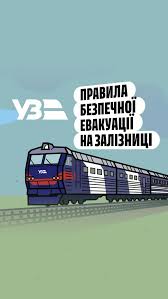 Правила безпеки під час евакуації з поїзда