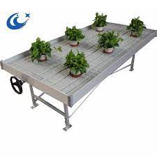 Find outdoor tables for plants here Nursery Bench Greenhouse Planting Bench Table Garden Tables For Plants Buy Nursery Bench Greenhouse Planting Bench Table Temporary Benches Product On Alibaba Com