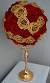 Red And Gold Centerpieces Ideas