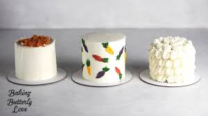For decoration, i sprinkled crushed walnuts and shredded carrot over the top. Three Ways To Decorate A Carrot Cake Baking Butterly Love