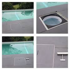 Skimmer Lids To Matching Your Pool Tiles Pool Skimmer Swimming Pools Pool