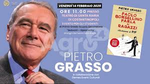 Pietro Grasso incontra gli studenti della scuola “Galvani