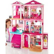 Barbie Dream House With Elevator Mansion Accessories Furniture Set Three Story Barbie Barbie Dream House Barbie Doll House Barbie Dream