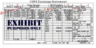 how to read your usps earnings statement from postal