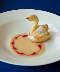 Filled Pate A Choux Swan Daring Baker Challenge August 2012 Almond Cream Recipe Food Easy Food To Make