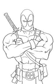 Deadpool Printable Coloring Pages Deadpool Drawing Avengers Coloring Pages Avengers Coloring