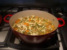 Ina Garten S Chicken Noodle Soup Very Nice On A Cold Rainy Night The Homemade Stock Soup Recipes Chicken Noodle Chicken Noodle Chicken Noodle Soup Homemade