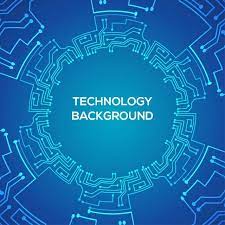 Circular Technology Background Template Circular Shape Technology Png And Vector With Transparent Background For Free Download Technology Background Background Templates Graphic Design Background Templates