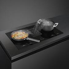 Smeg Plaque De Cuisson Avec Hotte Integree Hobd682d
