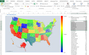 Us Counties In Excel Ohne Beschriftungen Erstellen Vorlagen Beschriftung Tabelle