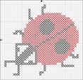 This fits great in a round hoop. Ladybug Themed Cross Stitch Patterns