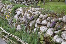 Bruchsteinmauer Bauen So Geht S Richtig Pflanzen Steinvorgarten Garten