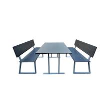Die kunststoffbänke und kunststofftische aus recyclinglkunststoff sind witterungsbeständig und können. Sitzgruppe Outdoor Aus Kunststoff Stahl Luxtek Gmbh