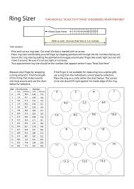 Ring Size Print Out Epclevittown Org