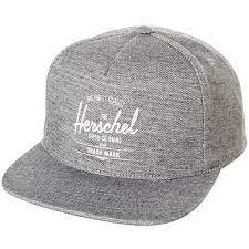 Herschel Supply Co Whaler Snapback Cap Grey 35 Liked On Polyvore Featuring Men S Fashion Men S Accessories Men S Hats For Men Mens Accessories Mens Caps